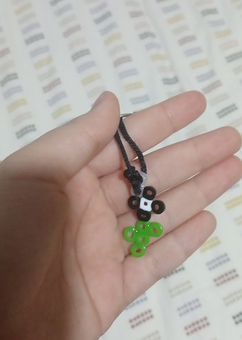 Renkli Boncuklu Anahtarlık - Görsel 3