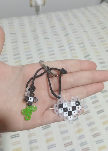 Renkli Boncuklu Anahtarlık - Görsel 4