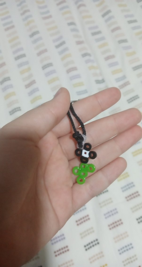 Renkli Boncuklu Anahtarlık - Görsel 3