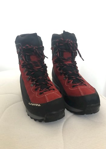 Kırmızı Erkek Outdoor Botu, Cırt Cırtlı, Kauçuk - Görsel 5