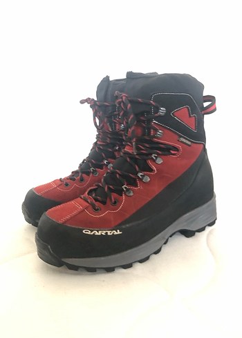 Kırmızı Erkek Outdoor Botu, Cırt Cırtlı, Kauçuk - Görsel 6