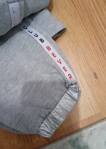 Gri kiz Çocuk Fermuarlı Rahat Eşofman Takımı - Görsel 7