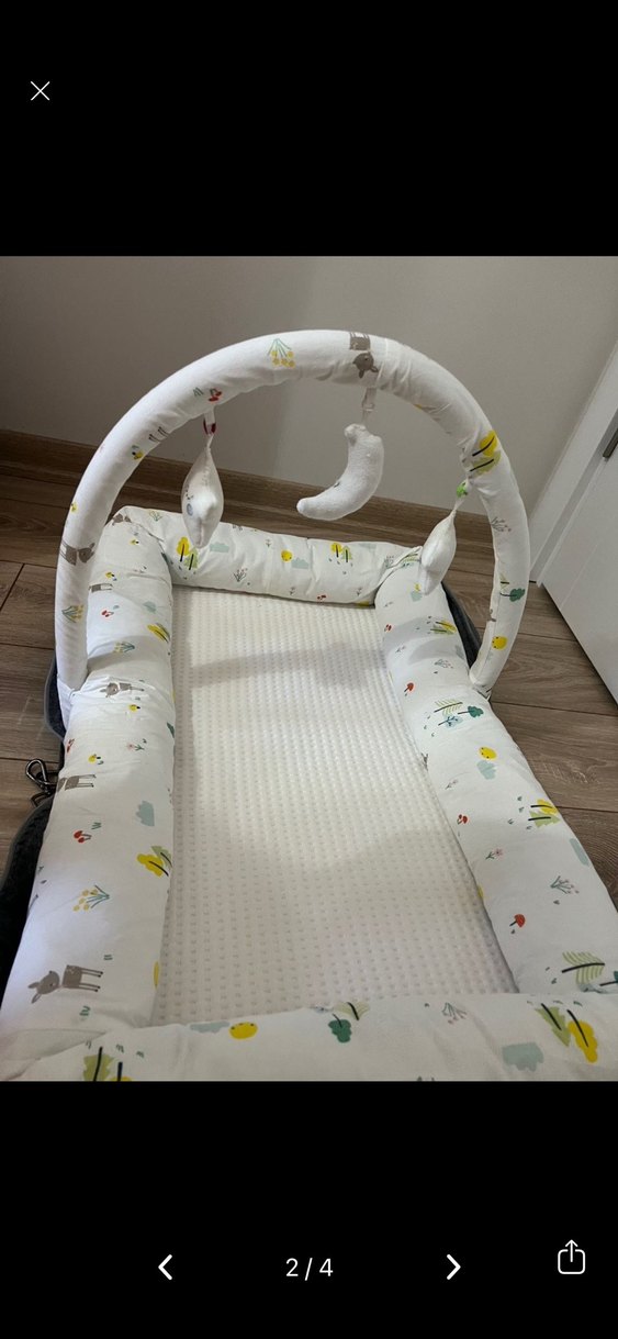 Desenli Bebek Yatağı - Görsel 2