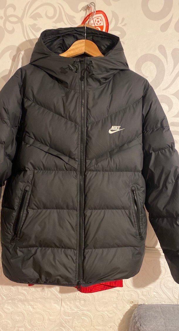 Nike Erkek siyah Mont - Görsel 3