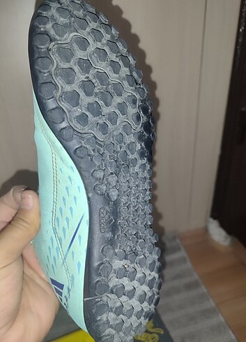 38 Beden mavi Renk Orjinal adidas haki saha ayyakkabisi