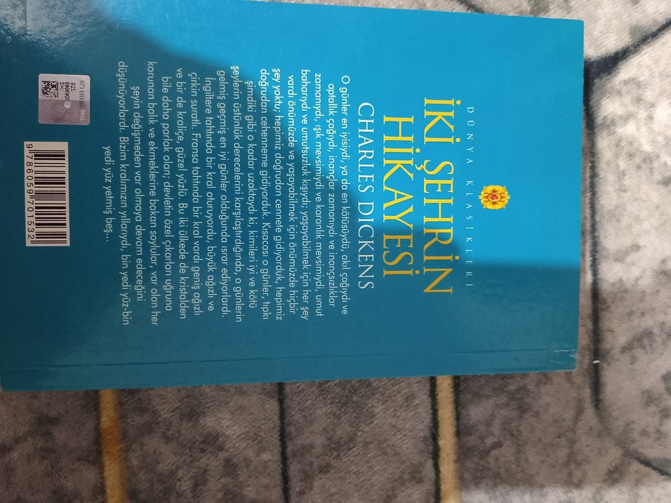 İki Şehrin Hikayesi - Charles Dickens - Görsel 2