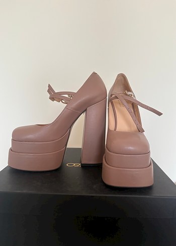 Versace muadili IL PASSO markasından Kadın Platform Topuklu - Görsel 2