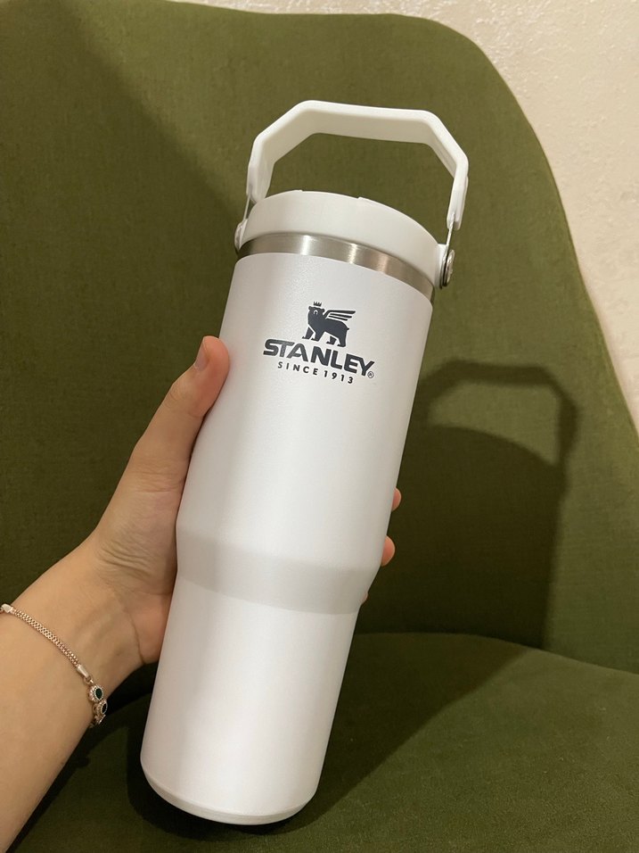 Beyaz Stanley Çocuk Termos Şişesi - Görsel 2