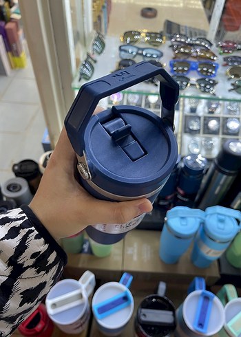 Stanley Mavi Parlak Termos Şişe - Görsel 2