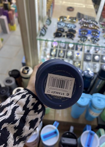 Stanley Mavi Parlak Termos Şişe - Görsel 3