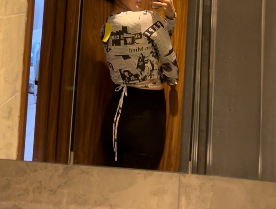 Baskılı Kadın Crop Bluz - Görsel 2