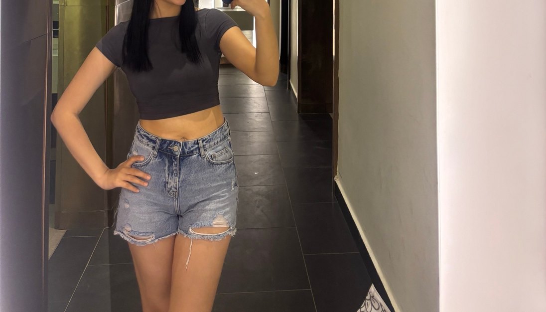 Antrasit sırt dekolteli crop - Görsel 5