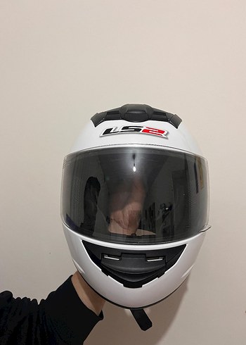 LS2 marka Beyaz kusursuz kask - Görsel 5