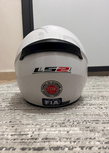 LS2 marka Beyaz kusursuz kask - Görsel 3