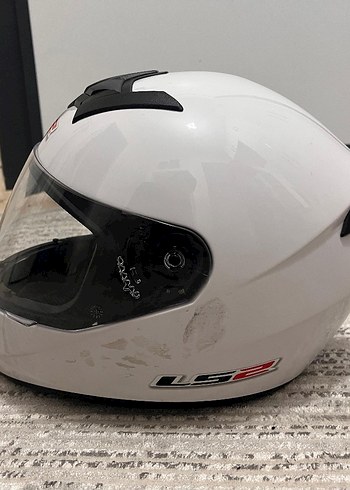 LS2 marka Beyaz kusursuz kask - Görsel 4