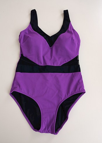 Mor Kemerli Kadın Mayo - Görsel 4