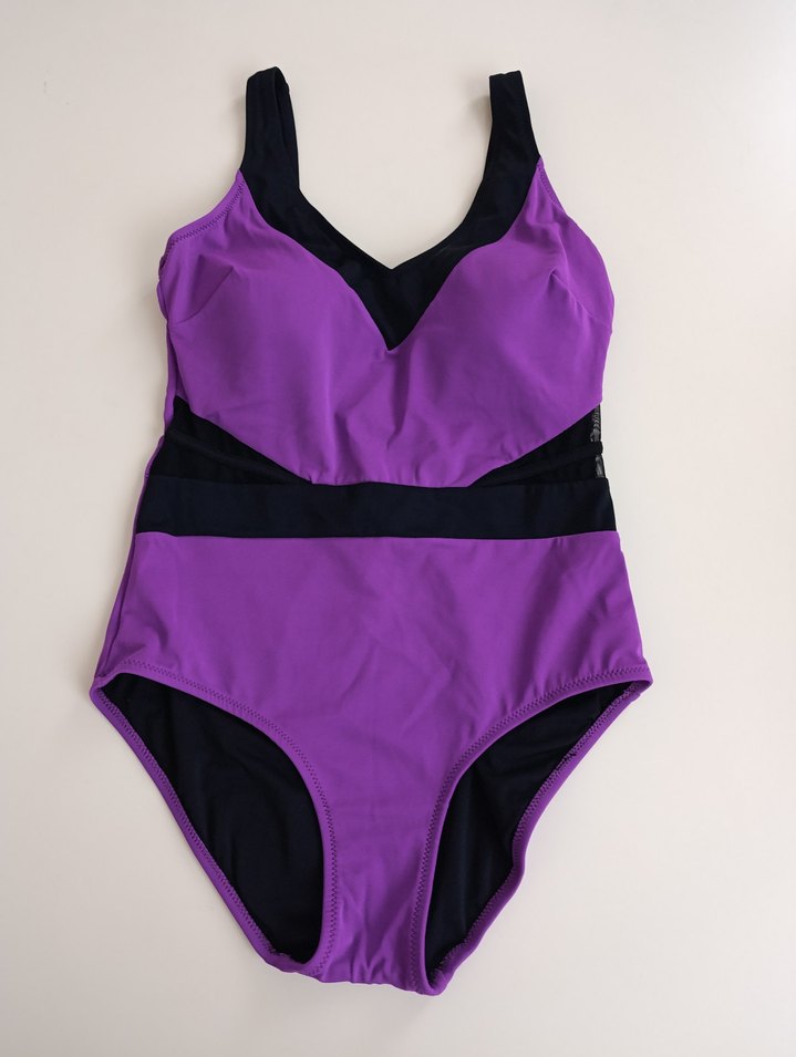 Mor Kemerli Kadın Mayo - Görsel 4