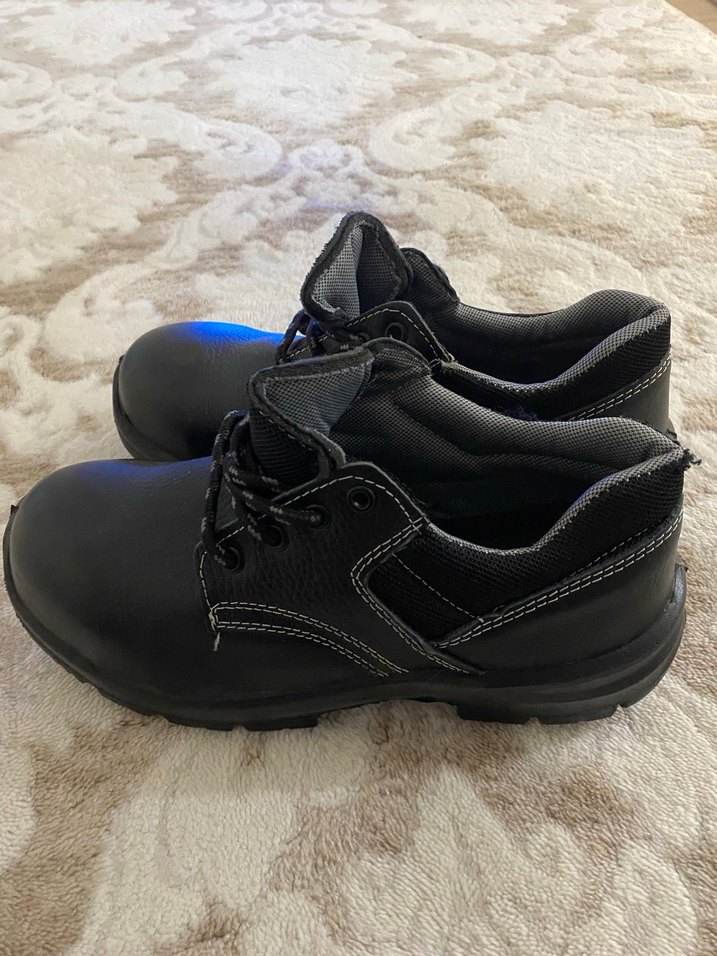 Siyah Yılan Desenli Rock Punk Erkek Bot - Görsel 5