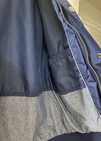 Lacivert Street Wear Mont - Görsel 3