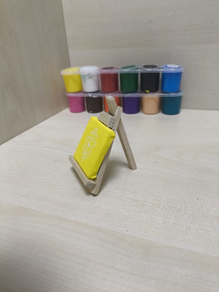 Fenerbahçe Tuval Minyatür 5x5 - Görsel 2