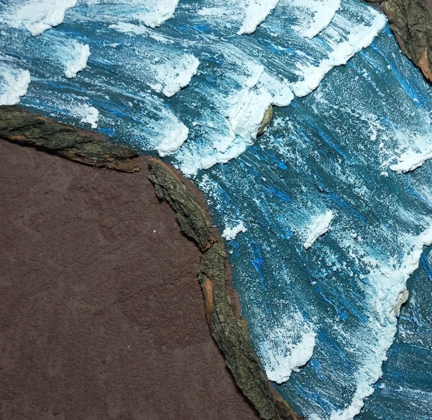 Akrilik Dokulu Tablo | El Yapımı - Görsel 4