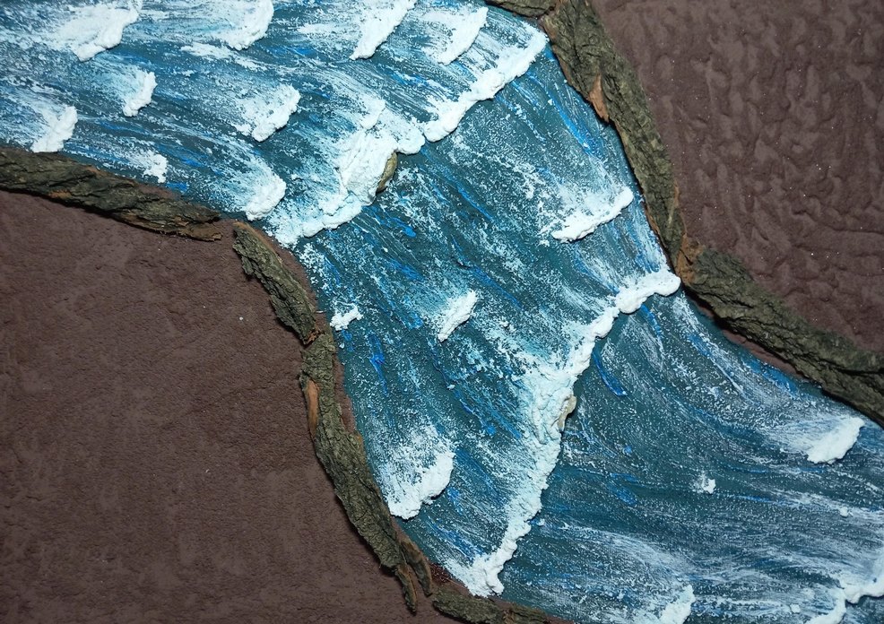 Akrilik Dokulu Tablo | El Yapımı - Görsel 2