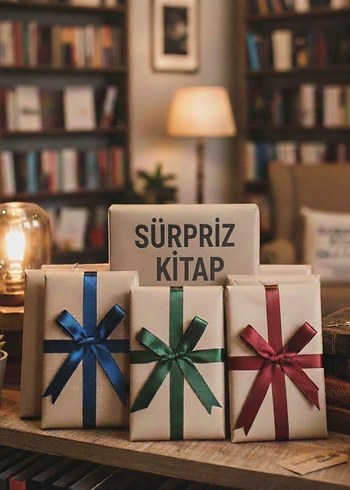 4 adet sürpriz kitap 