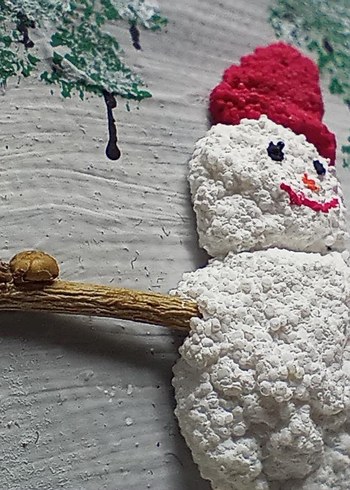 Dokulu Tablo Seti Minyatür | El Yapımı - Görsel 3