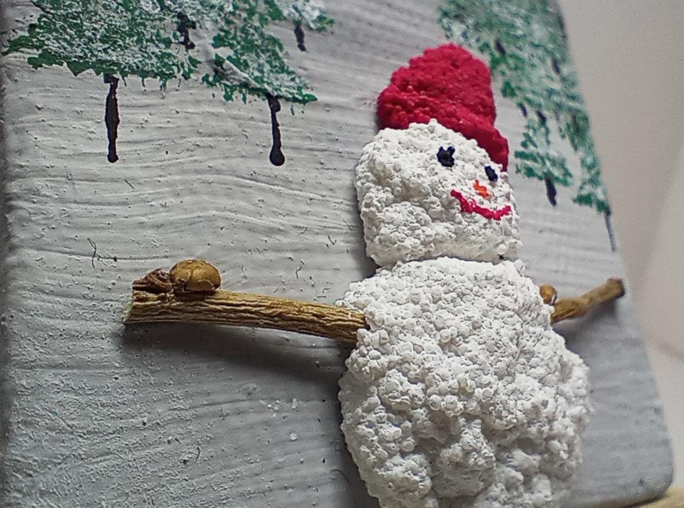 Dokulu Tablo Seti Minyatür | El Yapımı - Görsel 3