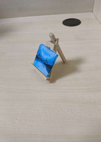 Tablo+ Şövale Set | El Yapımı Tablo - Görsel 3