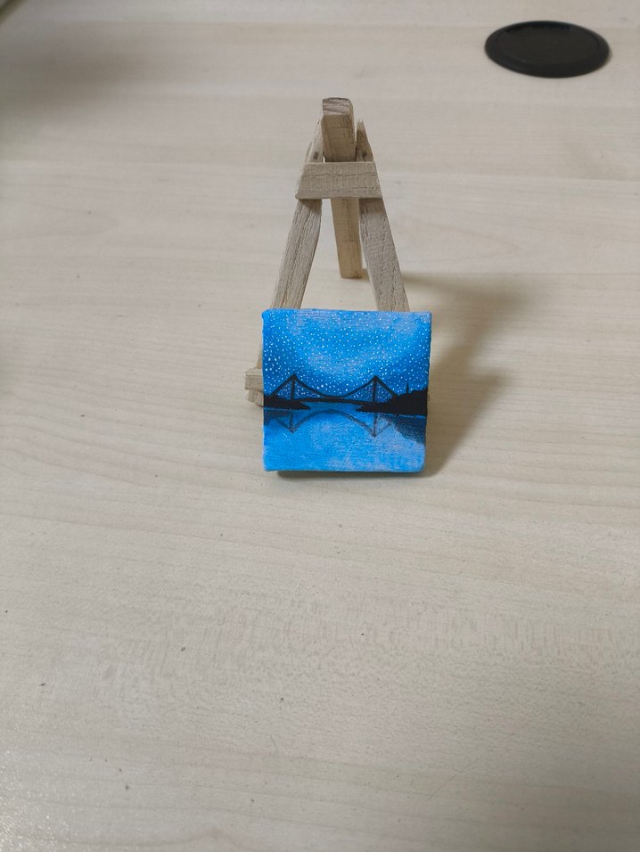 Tablo+ Şövale Set | El Yapımı Tablo - Görsel 4