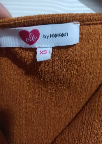 Düğmeli V Yaka Kısa Kollu Elbise - Görsel 5