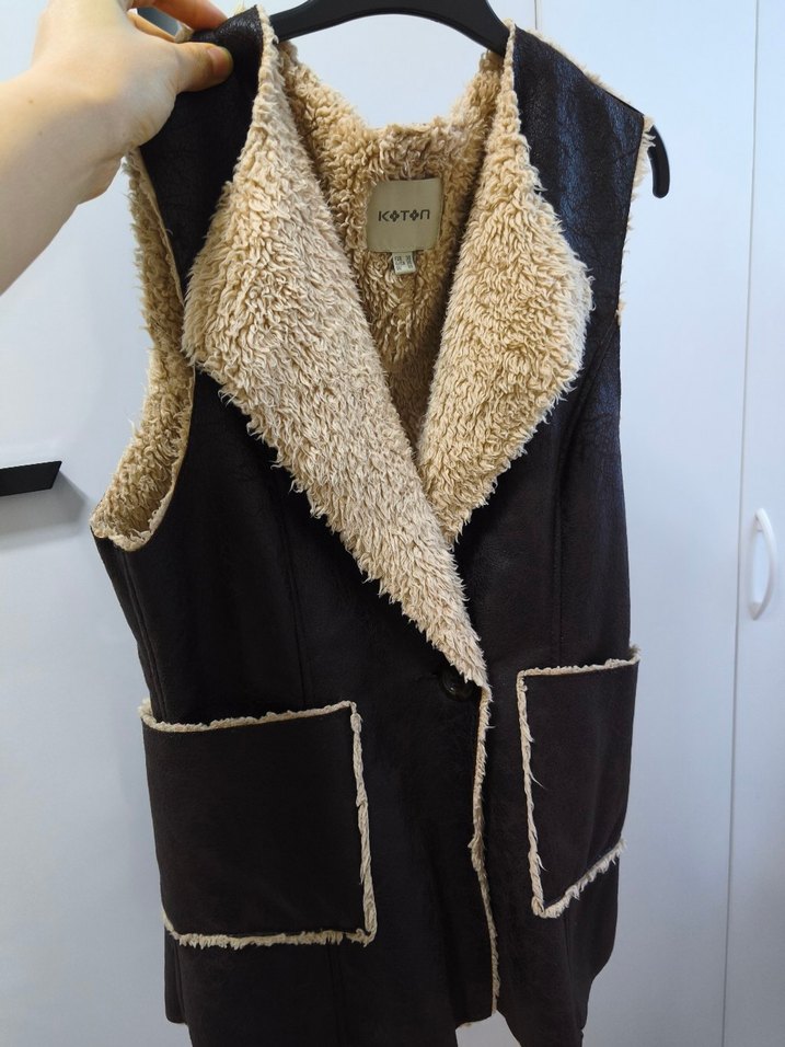 Koton biker yelek - Görsel 3