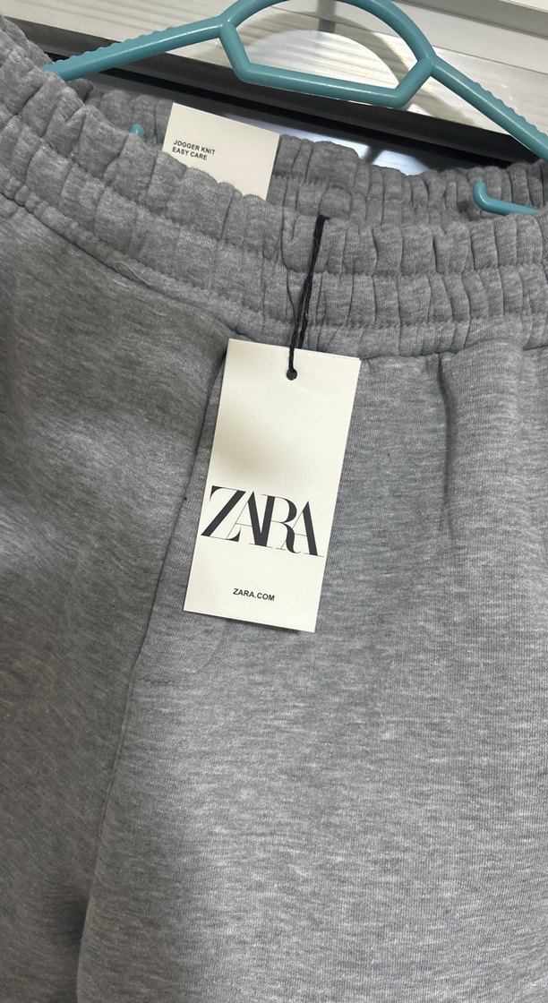 Gri Rahat Kesim unisex Eşofman Altı - Görsel 2