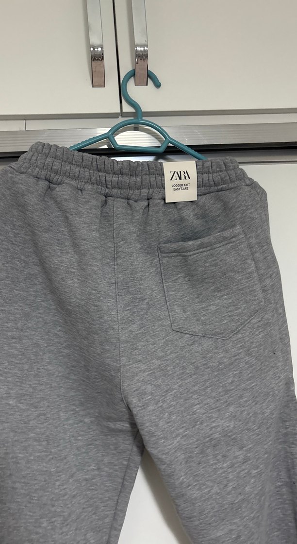 Gri Rahat Kesim unisex Eşofman Altı - Görsel 3