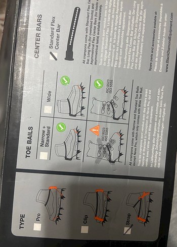 Snowboard buz kramponu - Görsel 2