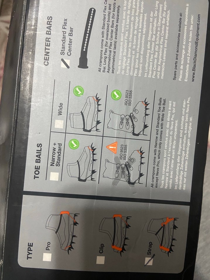 Snowboard buz kramponu - Görsel 2