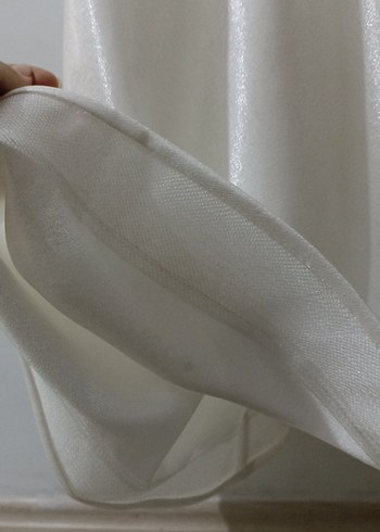 Nikah / Nişan İçin Zarif Beyaz Elbise - Görsel 3