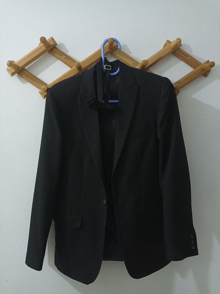 Çocuk siyah takım elbise - 13 yaş - Görsel 2