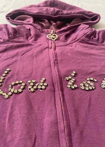 juicy couture type crop hırka - Görsel 2