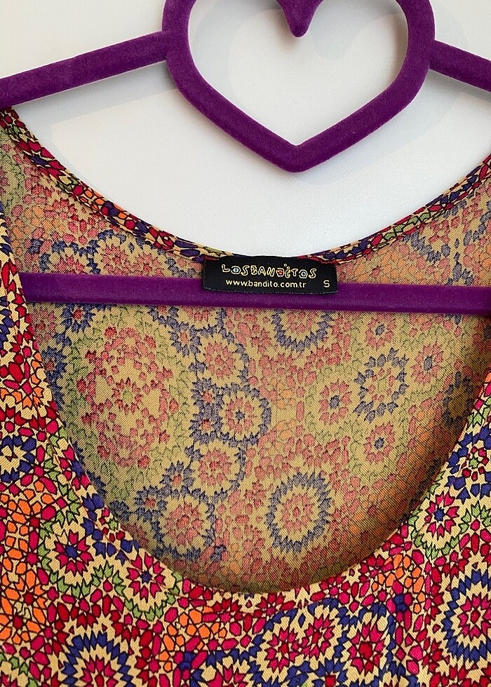 Şalvar model etnik elbise - Görsel 4