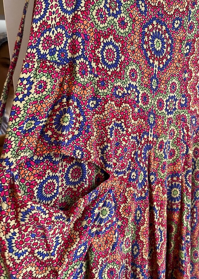 Şalvar model etnik elbise - Görsel 5