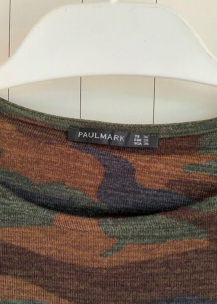 Paulmark triko uzun elbise - Görsel 3