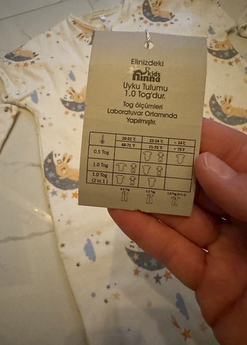 Ninna kids 1 tog uyku tulumu - Görsel 7