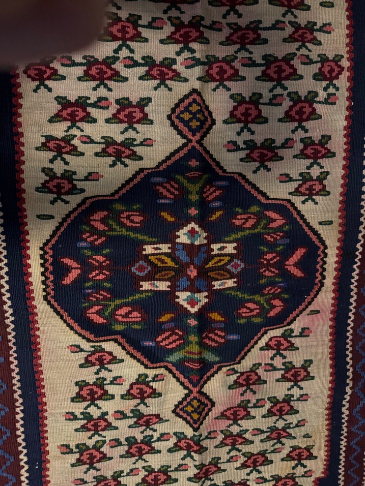 Çok Renkli Geleneksel Desenli Kilim - Görsel 3