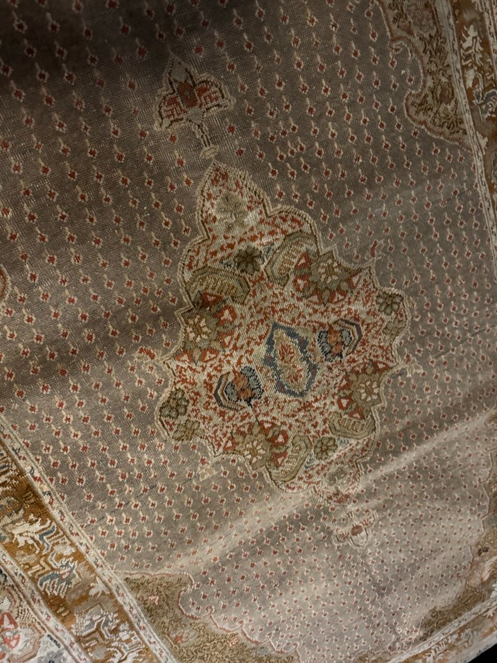 1970 Yılı Eski İran Halısı - Görsel 2