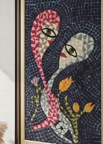 El Yapımı Dövme Keçe Tablo - Tek Ürün - Görsel 2