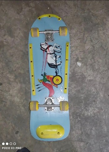 Vintage Old-School Kaykay (Retro Çizimli) - Görsel 2