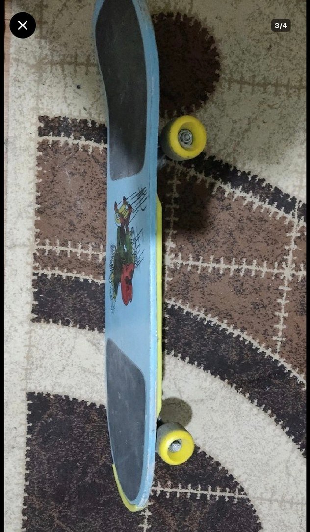 Vintage Old-School Kaykay (Retro Çizimli) - Görsel 3