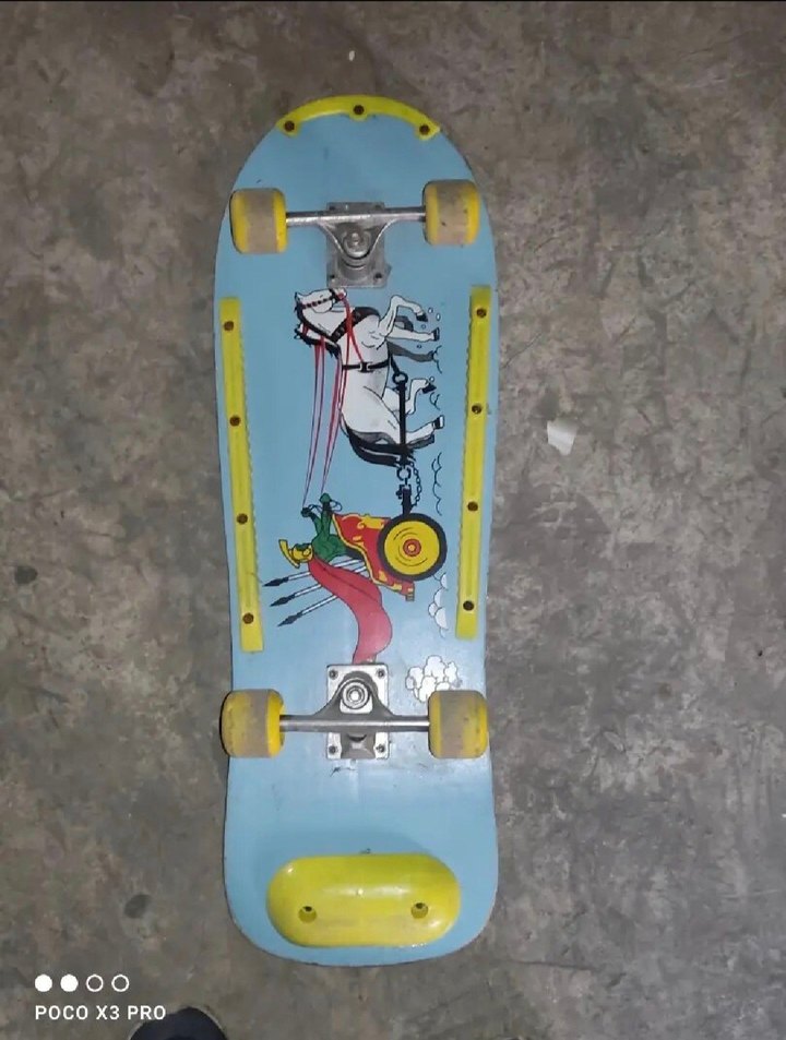 Vintage Old-School Kaykay (Retro Çizimli) - Görsel 2